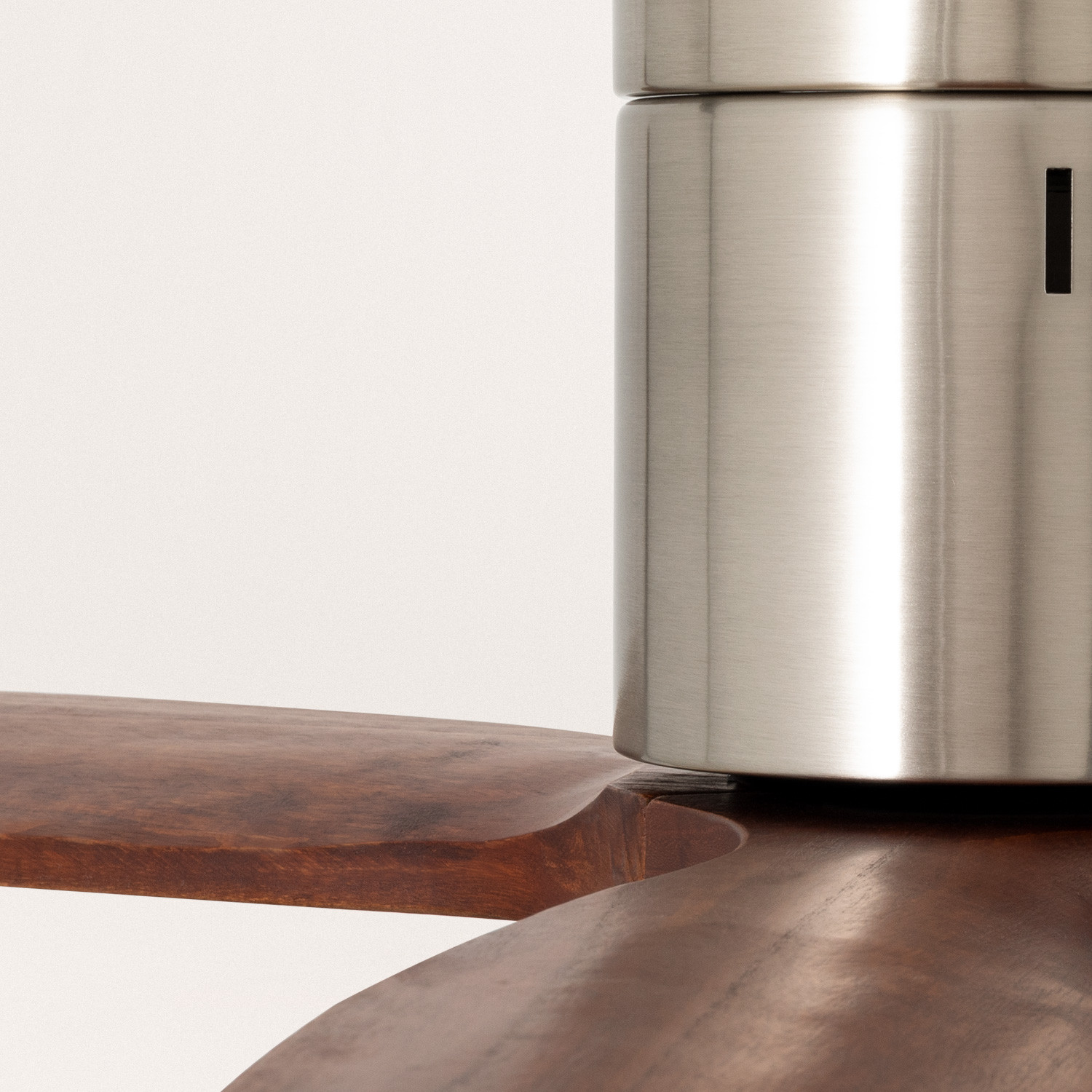 WINDCALM DC STYLANCE NICKEL - Deckenventilator - Create Ikohs