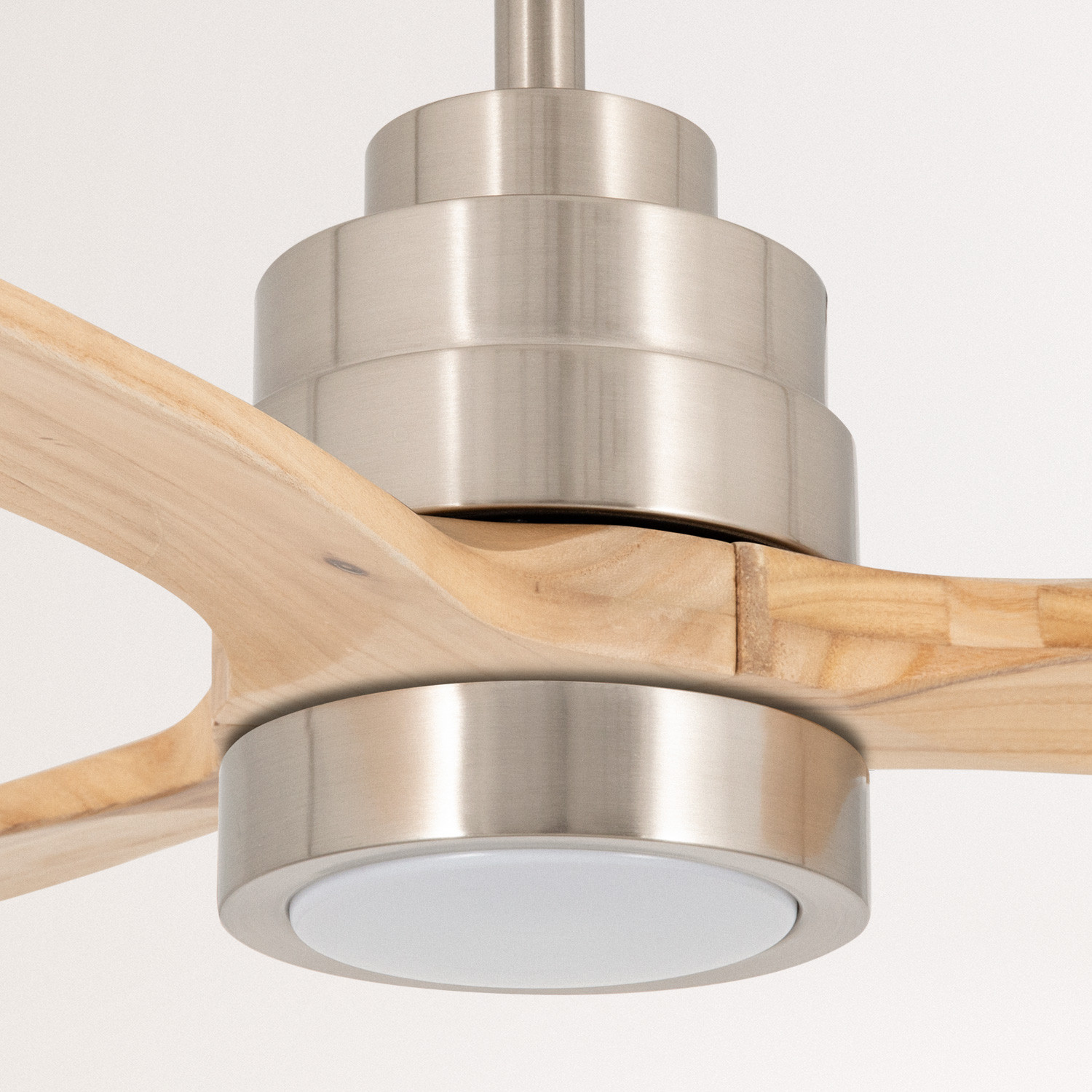 WINDLIGHT NICKEL - Deckenventilators 40W DC mit Licht - Create Ikohs