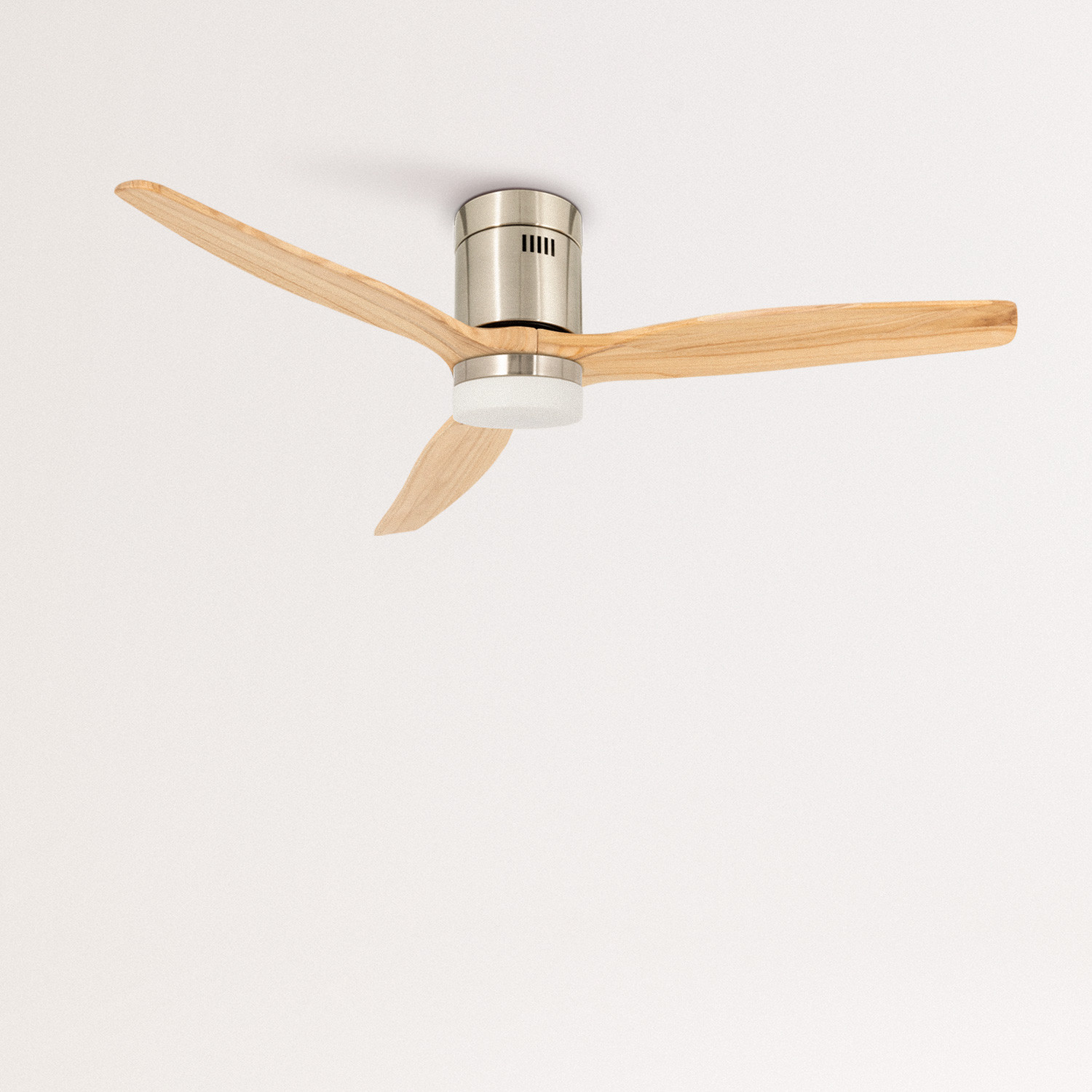 LIGHTCALM NICKEL - Deckenventilators 40W DC mit Licht - Create Ikohs