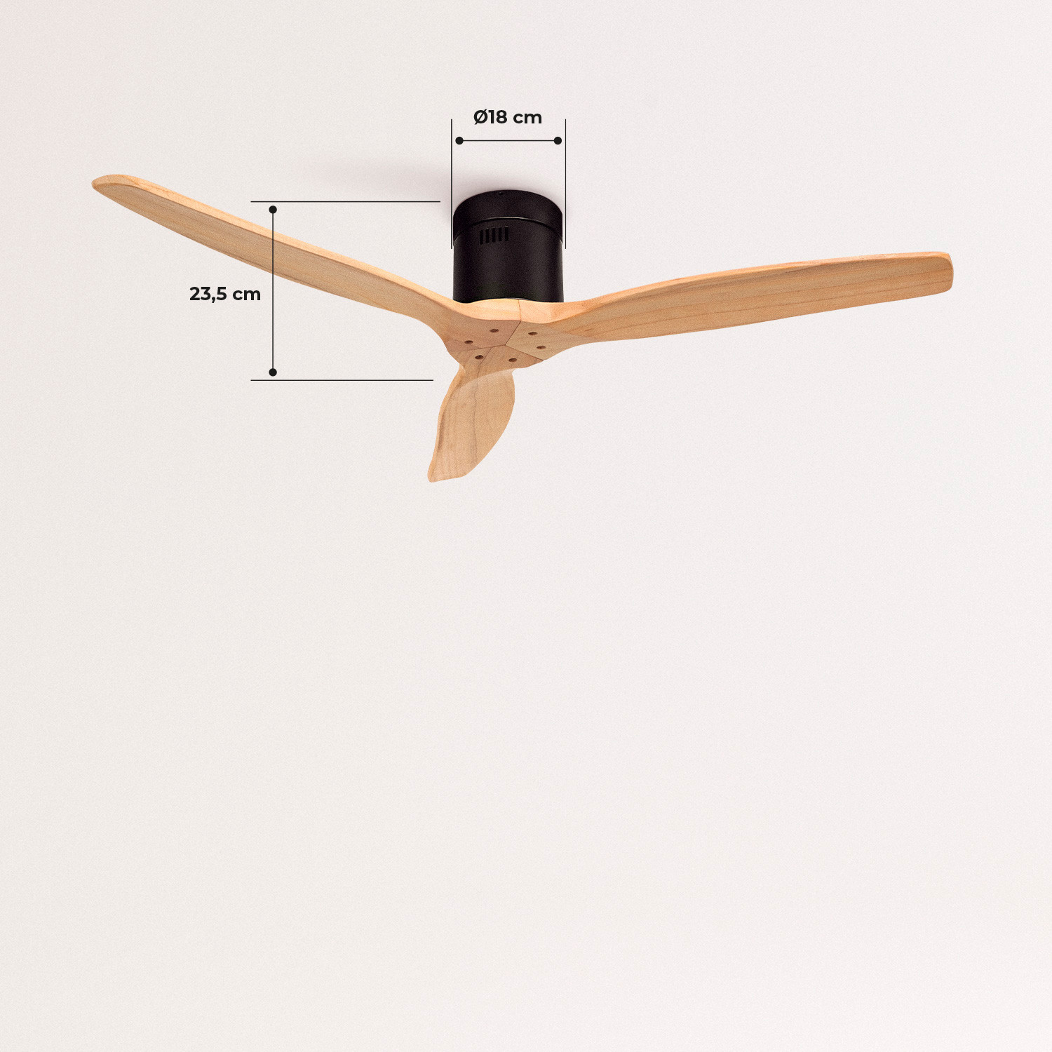 WINDCALM DC - Deckenventilator mit Winter- und Sommerfunktion - Create