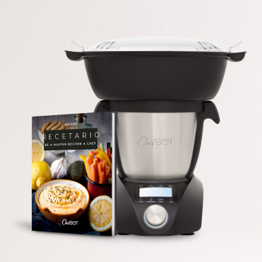 Comprar CHEFBOT COMPACT STEAMPRO (con Vaporera) + Recetario - Robot Inteligente de Cocina