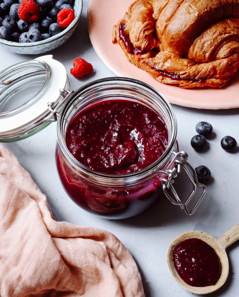 MERMELADA DE ARÁNDANOS Y FRAMBRUESAS | Create Recipes | Recetas para