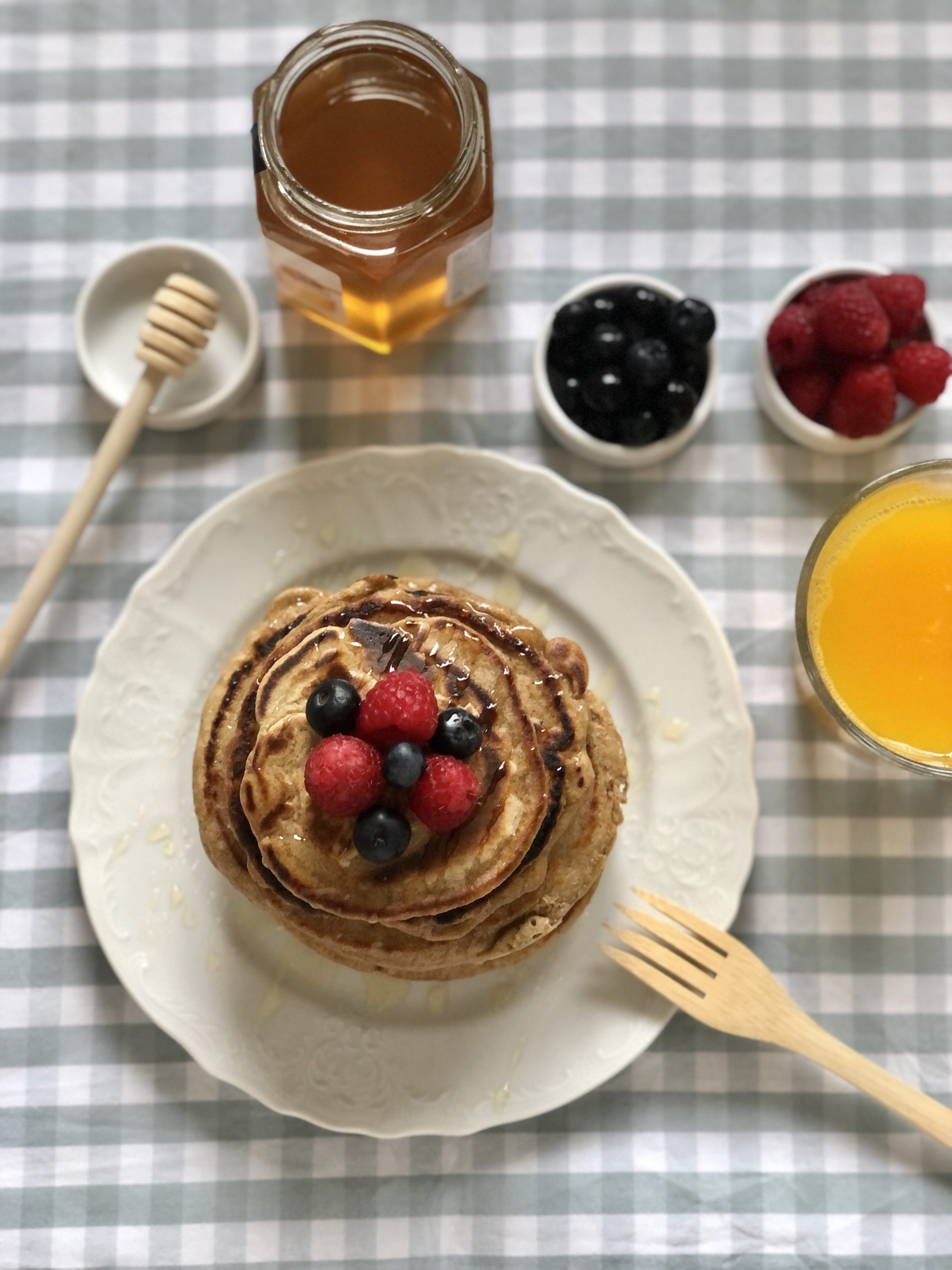 PANCAKES DE AVENA Create Recipes Recetas para elaborar con tu Chefbot