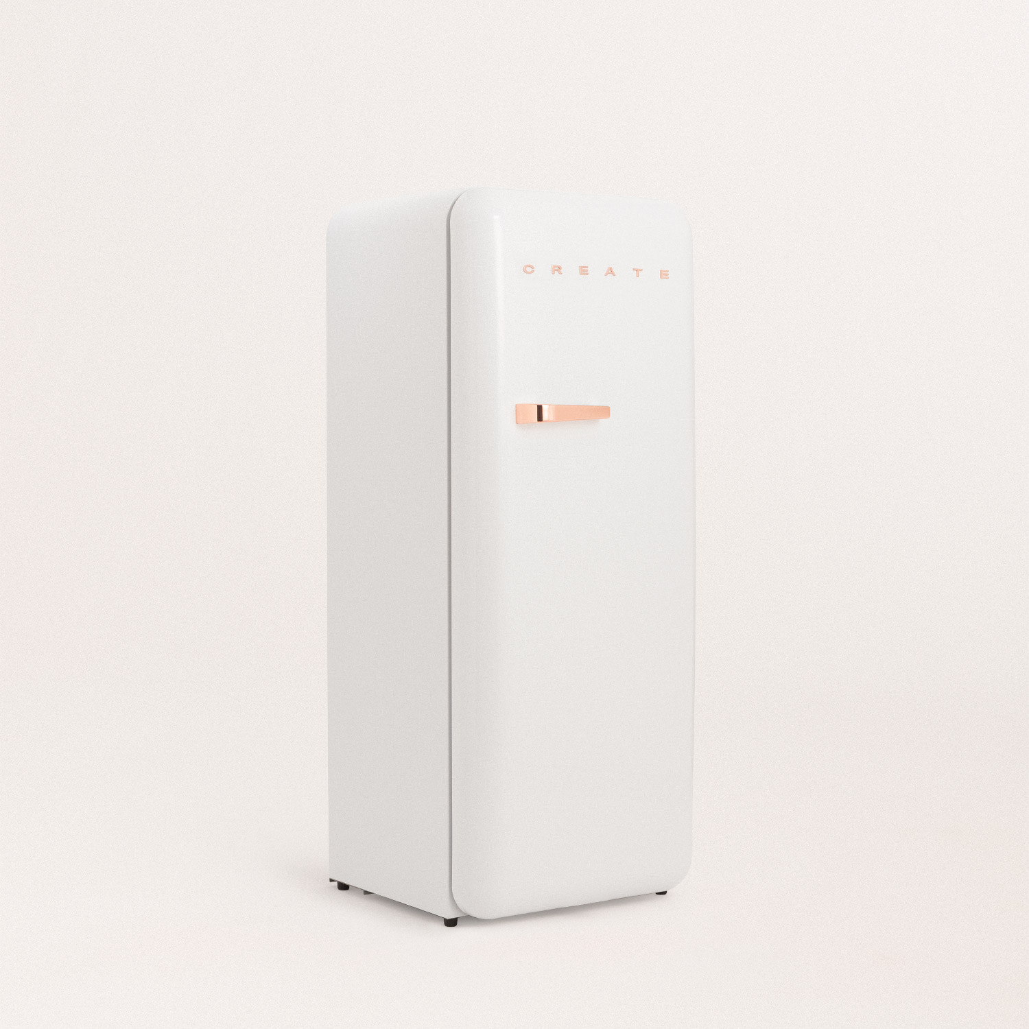 RETRO FRIDGE 150 ROSE GOLD Réfrigérateur Create Ikohs