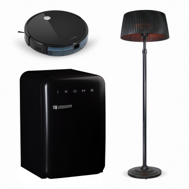 Comprar Pack - RETRO KOELKAST 85.3 koelkast + SUNSTAR PATIO HEATER buitenkachel + NETBOT S15 robot stofzuiger