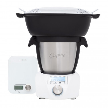 Kopen CHEFBOT COMPACT + STOOMMAND + PONDUS Keukenweegschaal zonder batterijen
