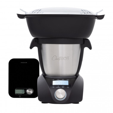 Kopen CHEFBOT COMPACT + STOOMMAND + PONDUS Keukenweegschaal zonder batterijen