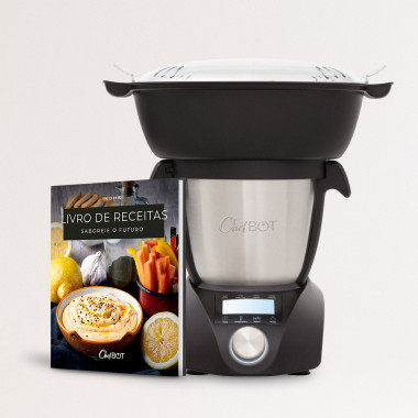 Comprar CHEFBOT COMPACT STEAMPRO ( com Cesta de Vapor) + Livro de Receitas - Robô Inteligente de Cozinha
