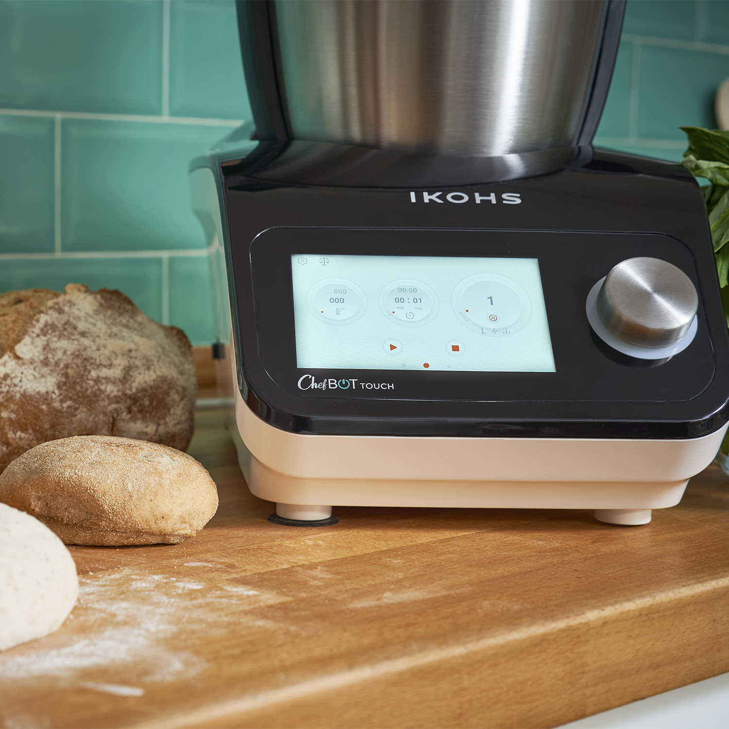 CHEFBOT TOUCH Multimedia Kitchen robot & Bread Maker IKOHS