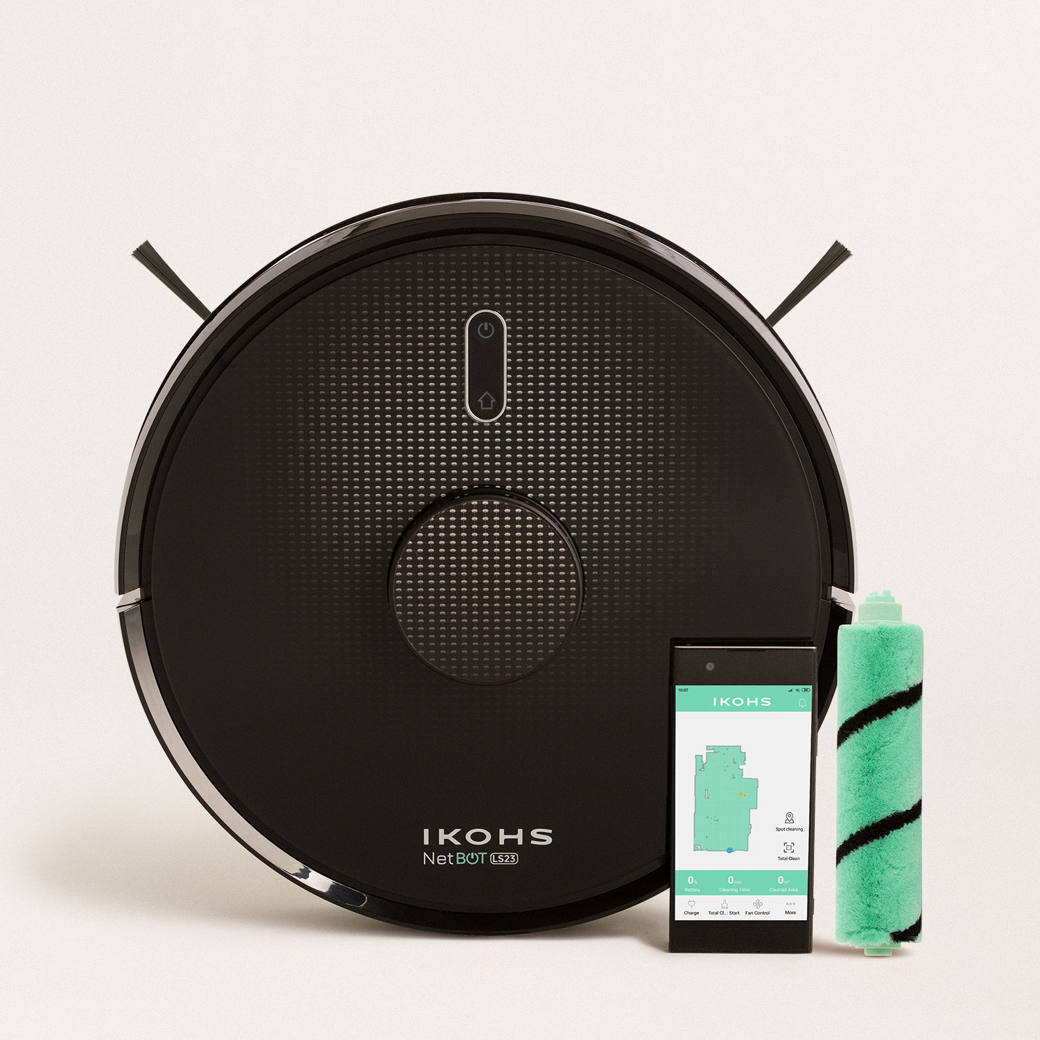 PACK NETBOT LS23 Robot Laser Vacuum Cleaner + MICROFIBER Central