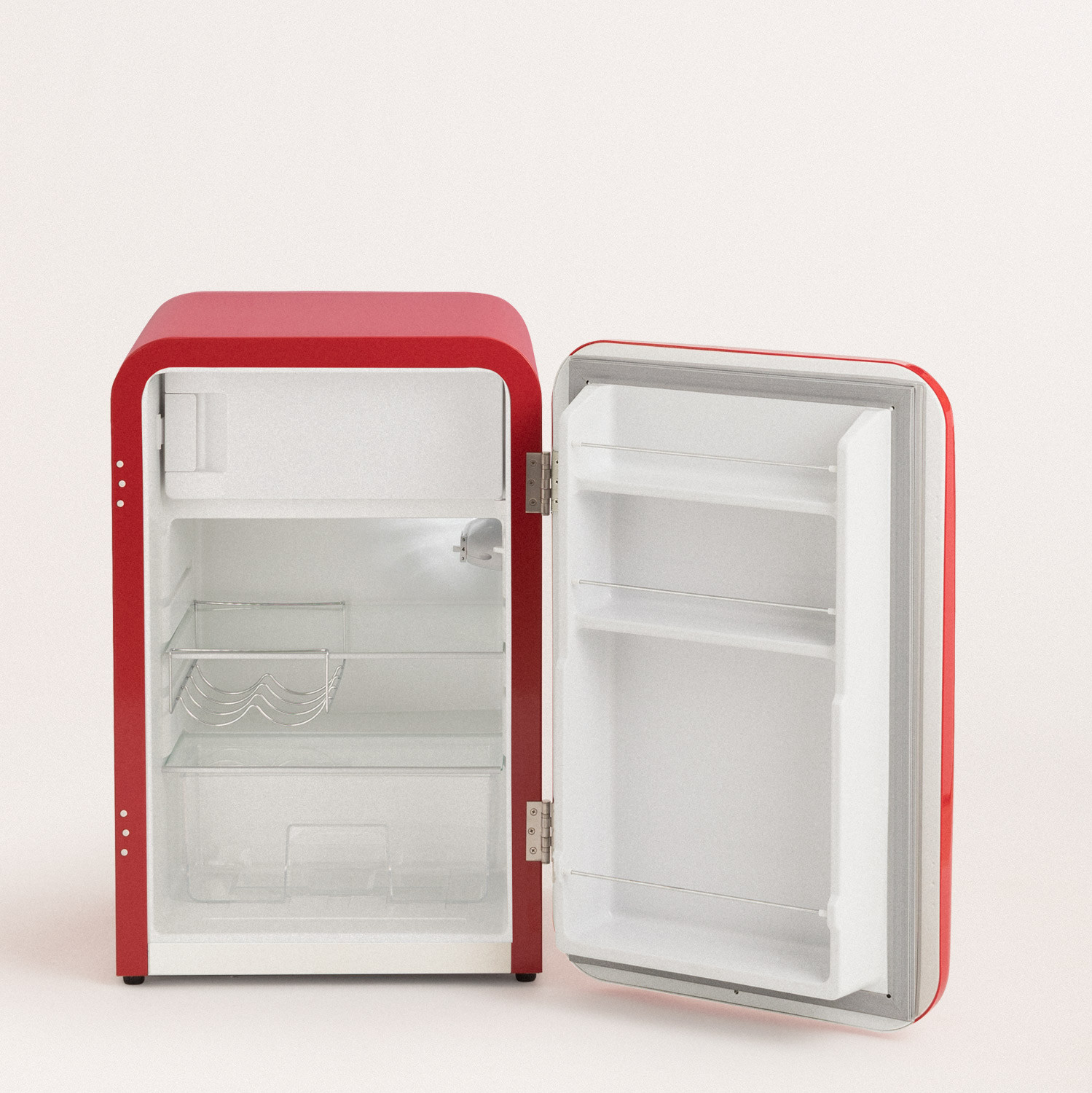 Retro Fridge 83.5 ROSE GOLD Create Ikohs