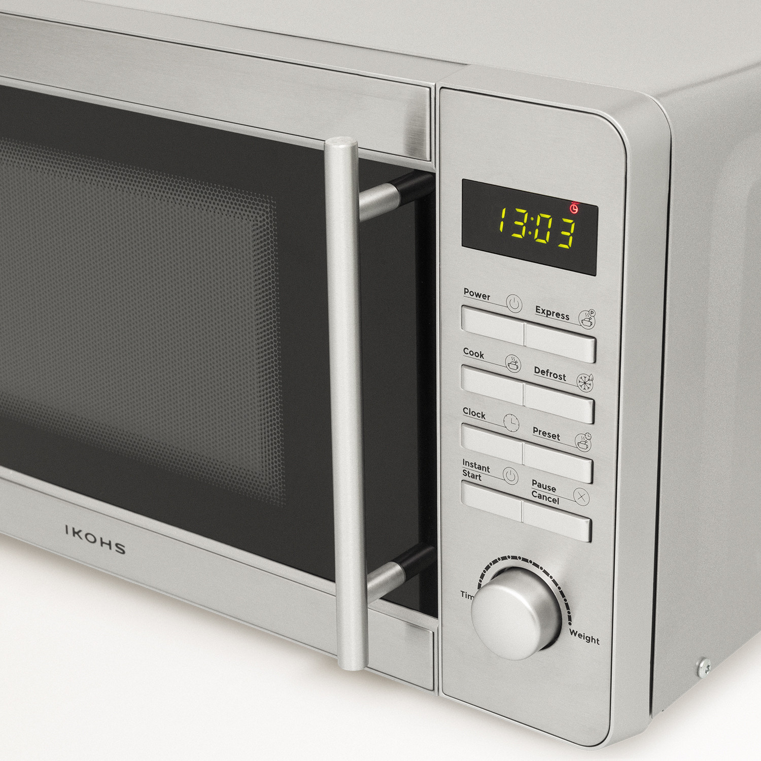 MW700S GRILL Silver Microwave 20L Create Ikohs