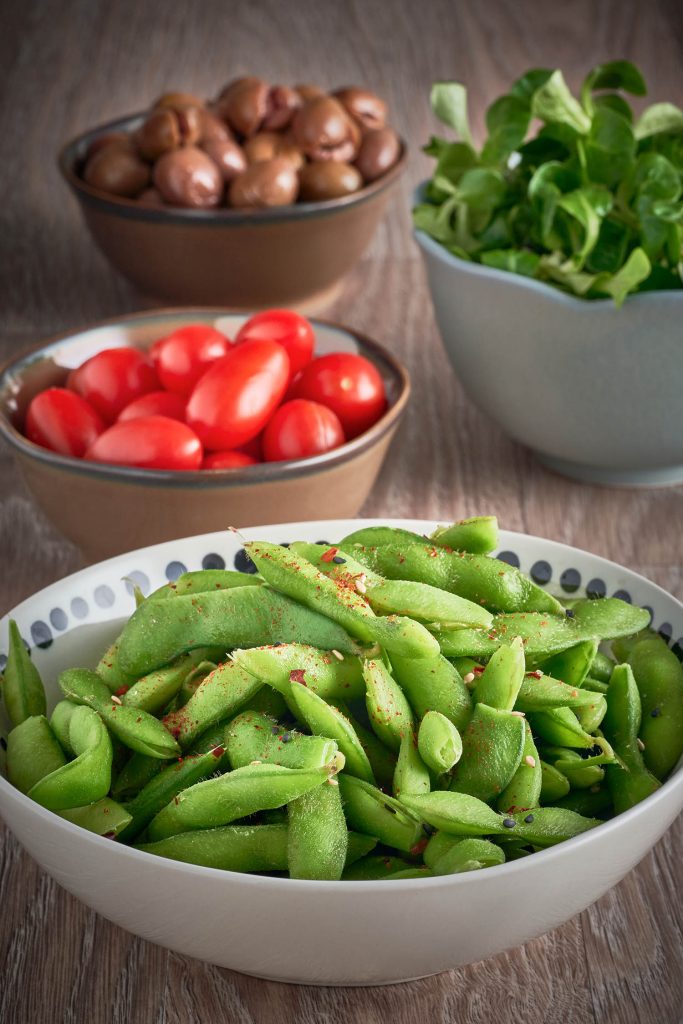 EDAMAME WITH SALT AND CHILI Create Recipes Recipes to make with